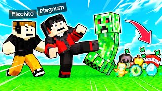 Los MOBS te dan COSAS RANDOM 😎💪  Minecraft  El Magnum y Plech [upl. by Tolman]