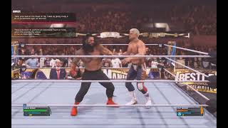 WrestleMania 39 Roman Reigns vs Cody Rhodes [upl. by Trebled]