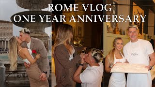 PROPOSAL  ANNIVERSARY TRIP TO ROME  FIRST TRAVEL VLOG [upl. by Jedidiah563]