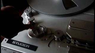 Studer A820 reel to reel tape recorder the best [upl. by Pete175]