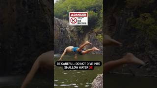 Cervical Spine Injury Alert⚠️ Do Not Dive in Shallow Water ❌ [upl. by Atined]