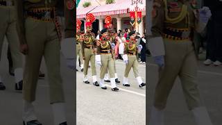 BSF ⚔️🇮🇳 Retreat 🫡Ceremony shortsvideo army ncc bsfparade police [upl. by Steele911]