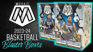 👀 FIRST LOOK 👀 NEW RELEASE 🔥🏀 202324 MOSAIC NBA BASKETBALL BLASTER BOXES 🏀🔥 [upl. by Ahsina109]