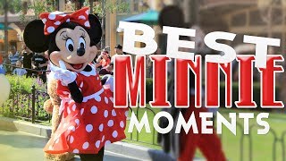 The BEST MINNIE Mouse momentsdances at DisneylandDisney World [upl. by Adnoral]