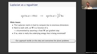 IS20 SP1 Early Career Prize Lecture  Regularization by Denoising RED [upl. by Gui]