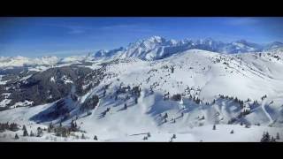 Espace Diamant  Grand domaine skiable en Savoie MontBlanc [upl. by Urita262]