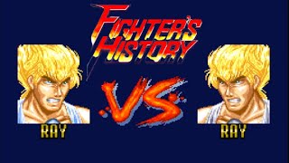 Fighters History SNES Zero KO Longplay as Ray [upl. by Hy756]