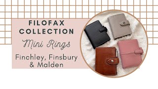 Filofax Collection  Mini Rings  Finchley Finsbury amp Malden [upl. by Scheider]