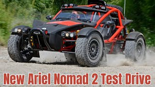 Nomad 2 Sweet Lamb Tested at RALLY STAGE  Test Drive  New Ariel Nomad 2 [upl. by Thorin]