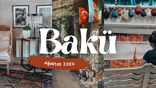 Bakü Azerbaycan Gezisi Vlog 🇦🇿  Gidilmesi Gereken Yerler sessizvlog [upl. by Shoemaker]