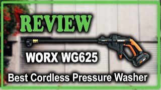 WORX WG625 20V Hydroshot Cordless Pressure Washer Review [upl. by Lavella]