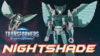 Transformers Earthspark NIGHTSHADE  transformers transformersearthspark they [upl. by Ludovico207]