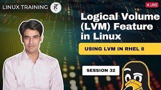 Session32  Logical Volume LVM Feature in Linux  Using LVM in RHEL 8  Nehra Classes [upl. by Ieso]