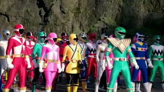 Power Rangers Super Megaforce The Legendary Battle extended Legend war fan edit [upl. by Knick304]