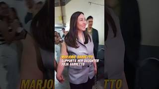 Marjorie Barretto supports daughter Julia Barretto [upl. by Rossy]