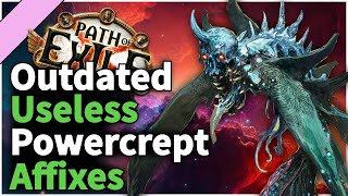 Outdated Affixes In Path of Exile And Their Impact On Crafting [upl. by Ehcrop]