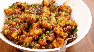 Gobi Manchurian  Easy amp Crispy Restaurant Style Recipe  CookingShooking [upl. by Ateekram]