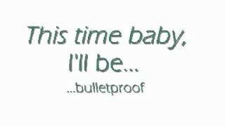 La Roux  Bulletproof Lyrics [upl. by Tyrrell875]