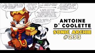 Antoine D Coolette Voice Over Sonic Archie 233 [upl. by Anemix964]