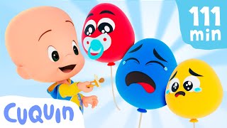 Los globos bebé de Cuquín 🎈 Aprende los colores con Cuquín y Fantasma  Vídeos educativos para niños [upl. by Helprin497]