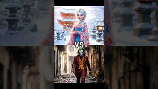 Elsa vs Joker Harley Quinn Loki Scarlet Witch Wonder Woman [upl. by Avrom]