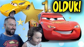 ŞİMŞEK MCQUEEN İLE 1 OLDUK  ARABALAR 3 OYUNU [upl. by Yenahpets]