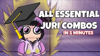 EVERY Juri Combo Youll Reasonably Need in 5 MINUTES [upl. by Arakawa]