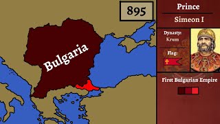 History of the First Bulgarian Empire Every Year [upl. by Livingston]