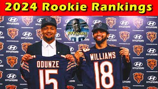 Post NFL Draft Fantasy Football Dynasty Rookie Rankings fantasyfootballdynasty fantasyfootball [upl. by Nnahgiel]