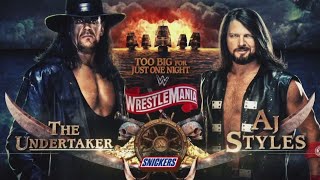 AJ Styles WWE PPV Match Card Compilation 2016  2023 [upl. by Niwde]