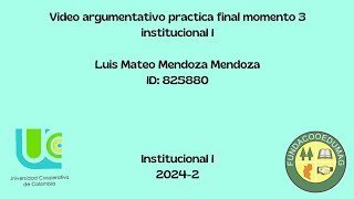 Fundacooedumag Transformando la Educación en el Magdalena  Video argumentativo  Institucional I [upl. by Delacourt]