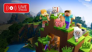 Minecraft Series with Karina LIVE Stream [upl. by Milone]