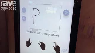 ISE 2019 PeerlessAV Exhibits KIPICT2555 AllinOne Kiosk for Digital Signage With Integrated Touch [upl. by Knowles830]