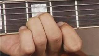 Play Bb Aug Chord on the Top Guitar Strings Root Position  Guitar Chord Dictionary 6 [upl. by Kelsy]