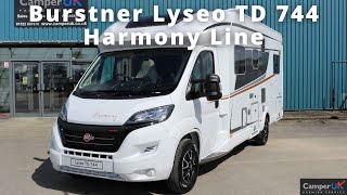 Burstner Lyseo TD 744 Harmony Line Motorhome For Sale at Camper UK [upl. by Welker648]