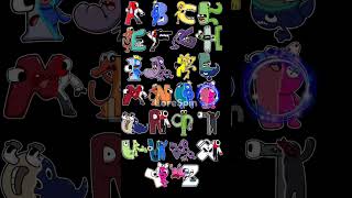 ALPHABET LORE AZ but everyone RAINBOW F ALPHABET LORE ANIMATION MEME  abcdefghijklmnopqrstuvwxyz [upl. by Debbra48]