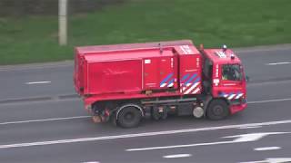 Dompelpomp brandweer Krimpen aan den IJssel onderweg naar grote brand Bergschenhoek [upl. by Akym377]