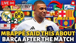 🚨BOMBSHELL LOOK WHAT MBAPPÉ SAID ABOUT BARCELONA AFTER THE REAL MADRID MATCH BARCELONA NEWS TODAY [upl. by Crysta121]