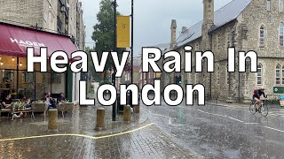 🔴London Live Camera  Livestreaming in London in Heavy Rain and Thunderstorms [upl. by Ravel440]