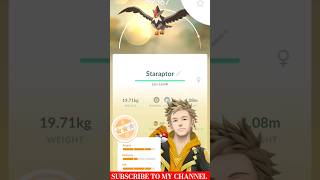 IVE CATCH WILD ðŸŒ¿ STARAPTOR  CP2367   POKEMON GO GAMEPLAY ðŸŽ®  DARK VENOM â¤ï¸ [upl. by Ayotas]