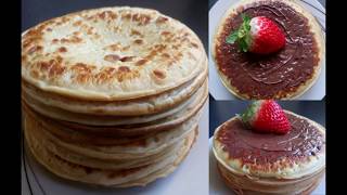 Pancakes à la Banane Facile 🥞 🍌 Easy Banana Pancakes [upl. by Annagroeg]