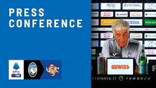 6ª SerieATIM  AtalantaCremonese  La conferenza stampa Gian Piero Gasperini [upl. by Elmer244]