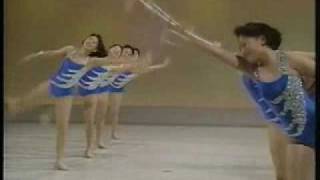 btn1603 Kinjyo Gakuin Highschool Baton twirlers [upl. by Haldas]