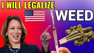 Kamala Harris to Legalize Weed Smoking In US [upl. by Joscelin]