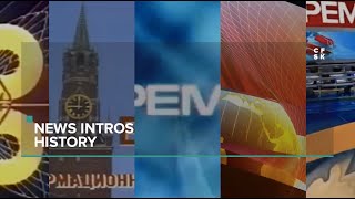 1TV Vremya Intros History since 1968 [upl. by Leugim]