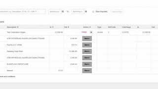 3 Kashflow Match downloaded bank transactions [upl. by Meikah]