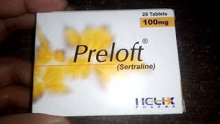 Preloft tablet uses in urdu  Sertraline uses in urdu  Preloft 50mg 100mg 25mg tablet Side effects [upl. by Collin]