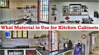 What Material to Use for Kitchen amp Home Interior Works Tamil  12 Interior Materials Pros amp Cons [upl. by Tompkins]