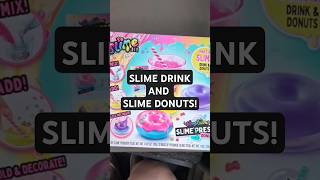 Making a slime drink and slime donuts asmr shorts [upl. by Kcerb]