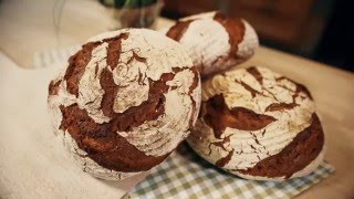 Roggenmischbrot mit Sauerteig – wie es gelingt [upl. by Eddana]